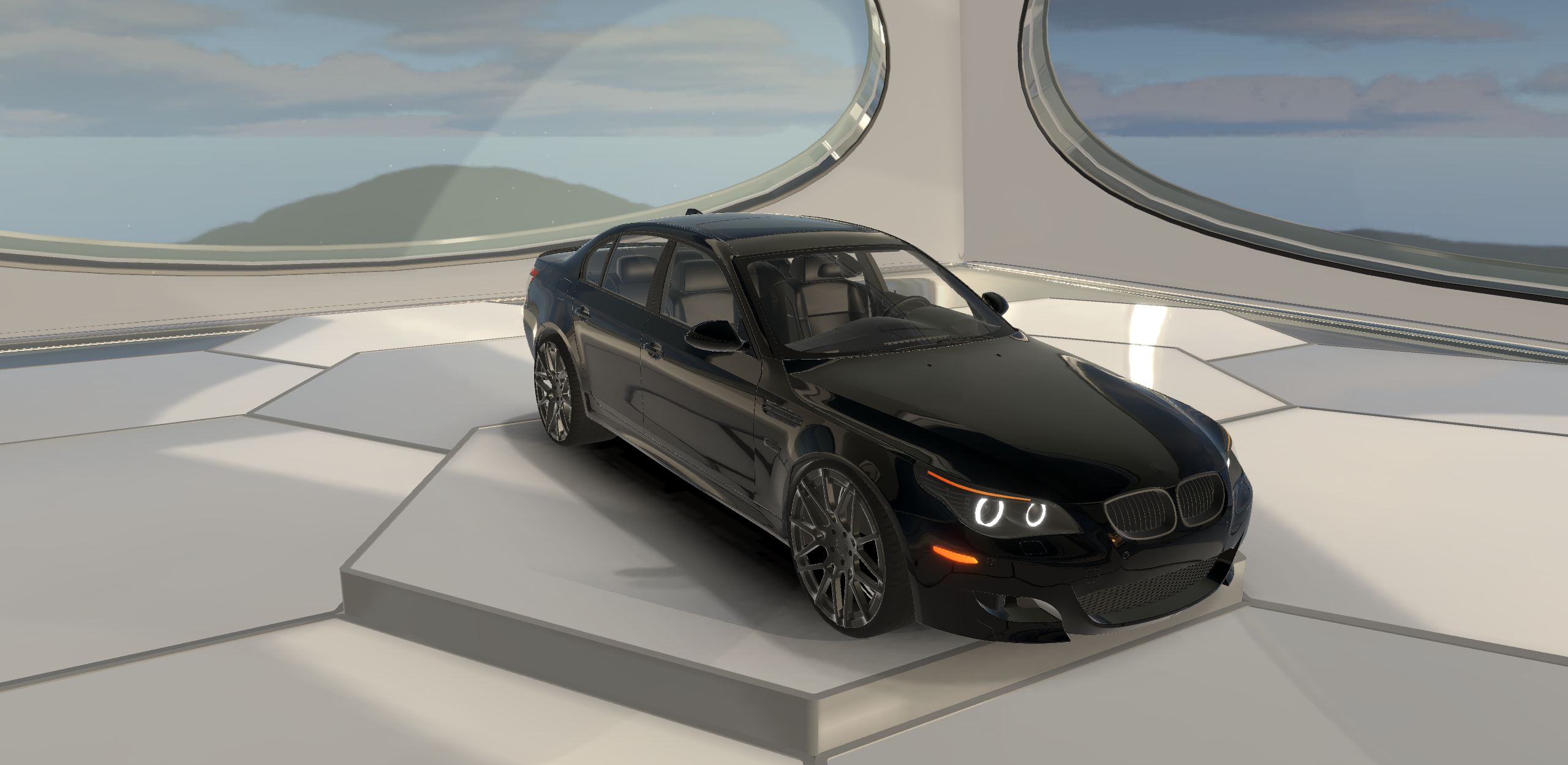 BMW E60 M5 2010 Lowpoly Sports Car 3D Model…