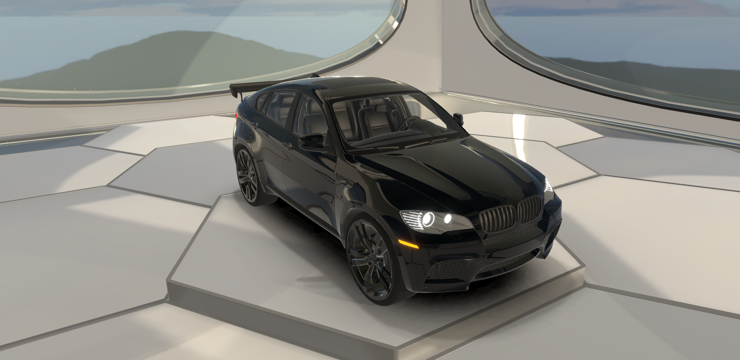 Bmw X6 2011 Lowpoly SUV Car 3D Model…