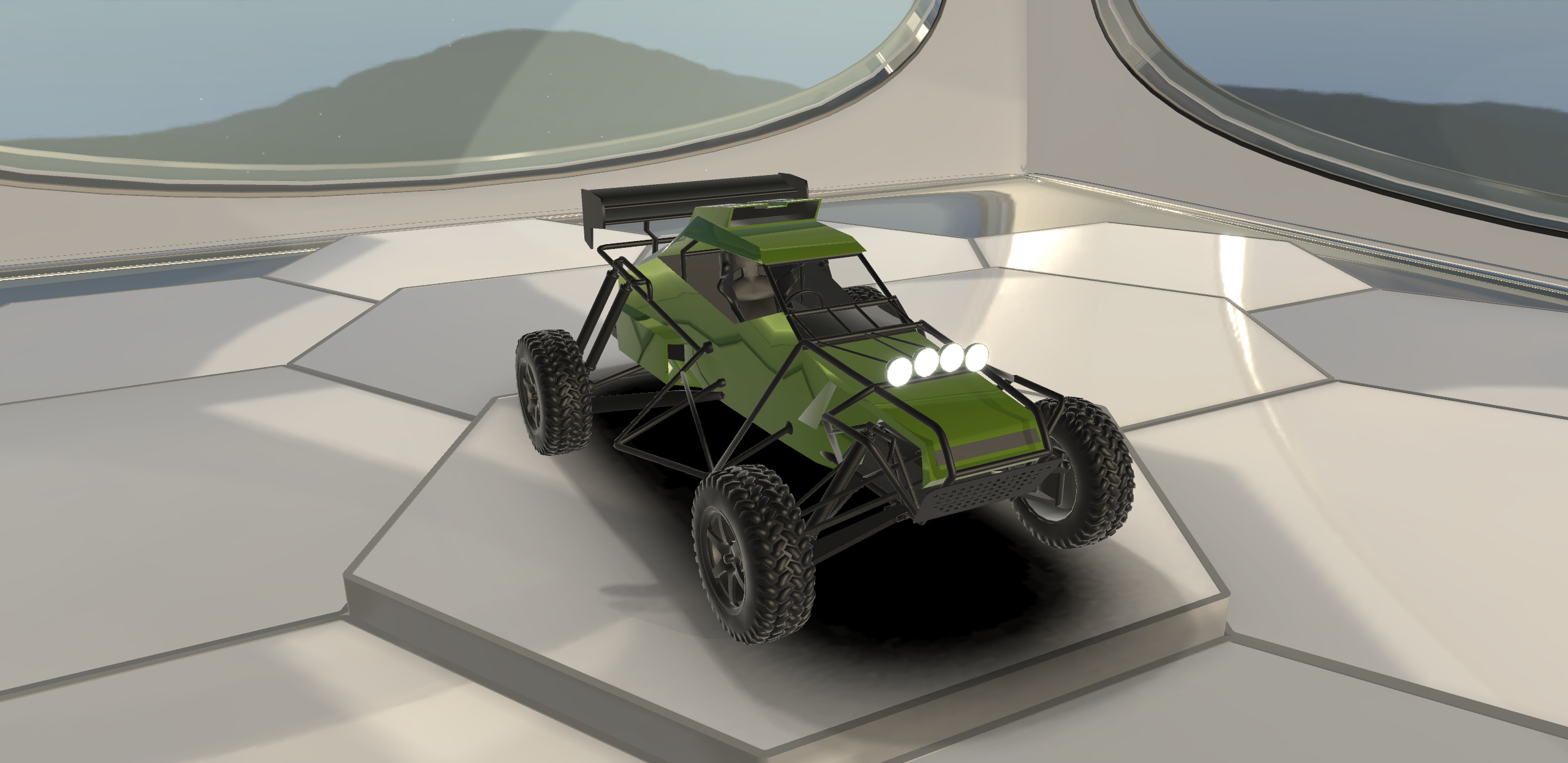 Buggy 2022 Lowpoly Offroad Car 3D Model…