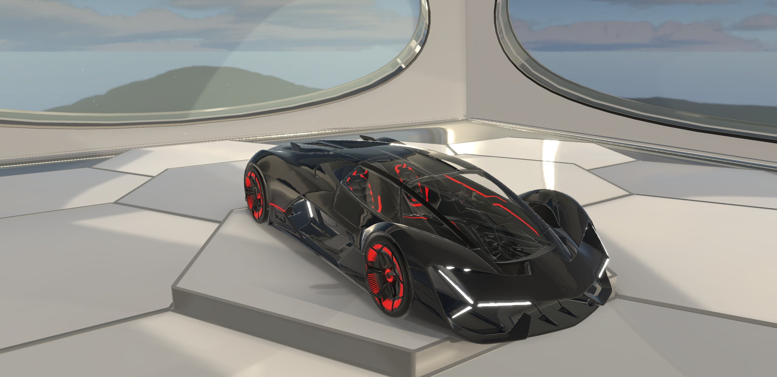 Lamborghini Terzo Millennio 2017 Lowpoly Sports Car 3D Model…