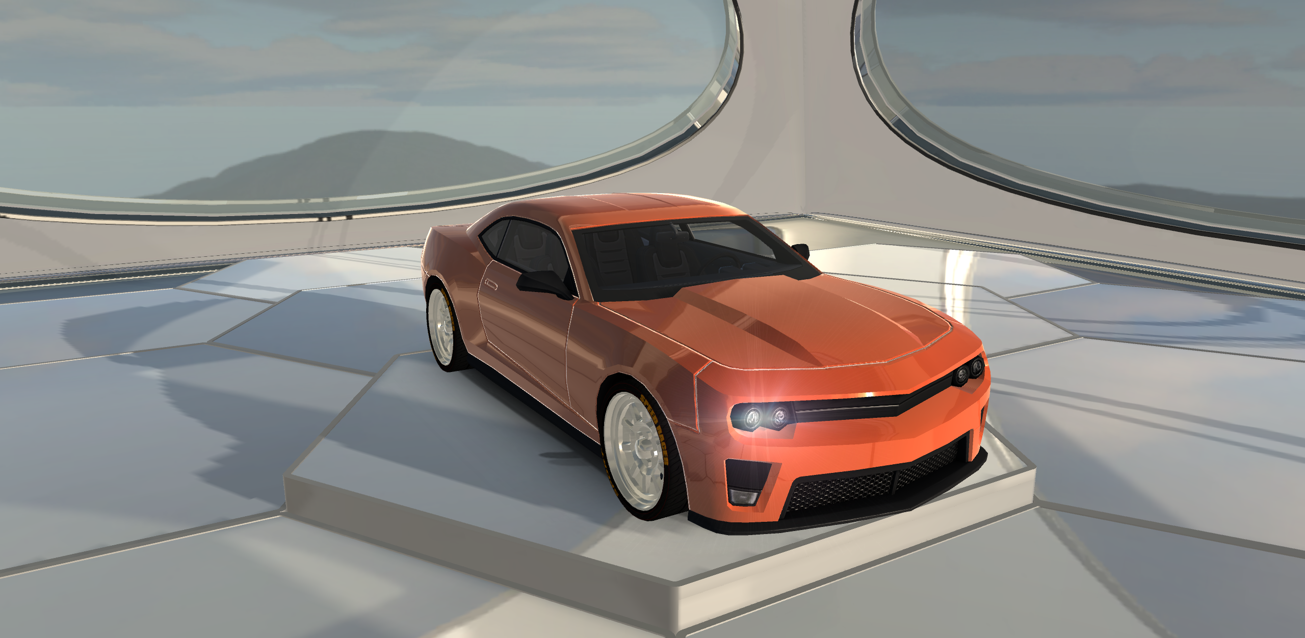 Chevrolet Camaro ZL1 2012 Lowpoly Sports Car 3D Model…