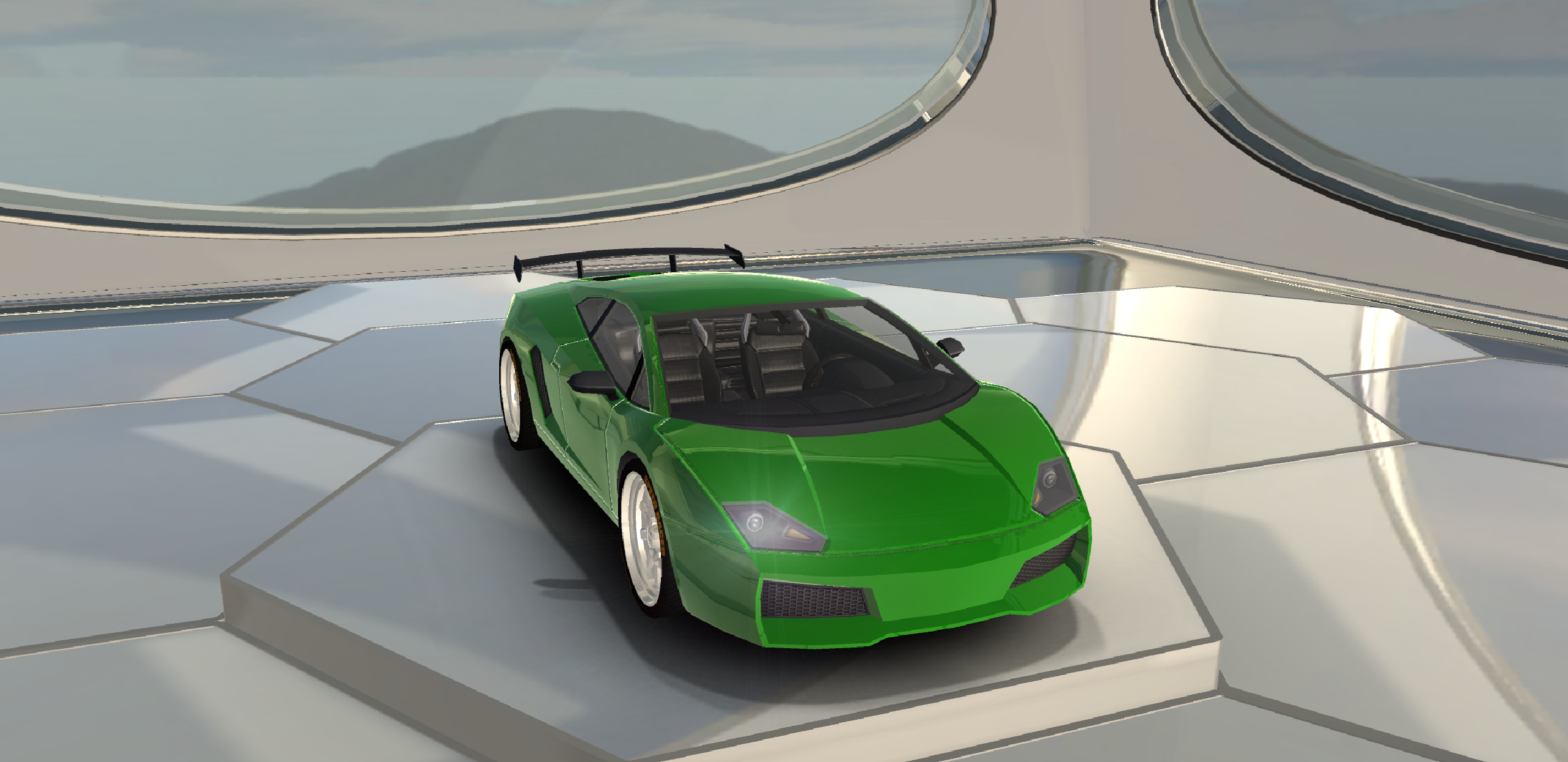 Lamborghini Murciélago 2009 Lowpoly Sports Car 3D Model…