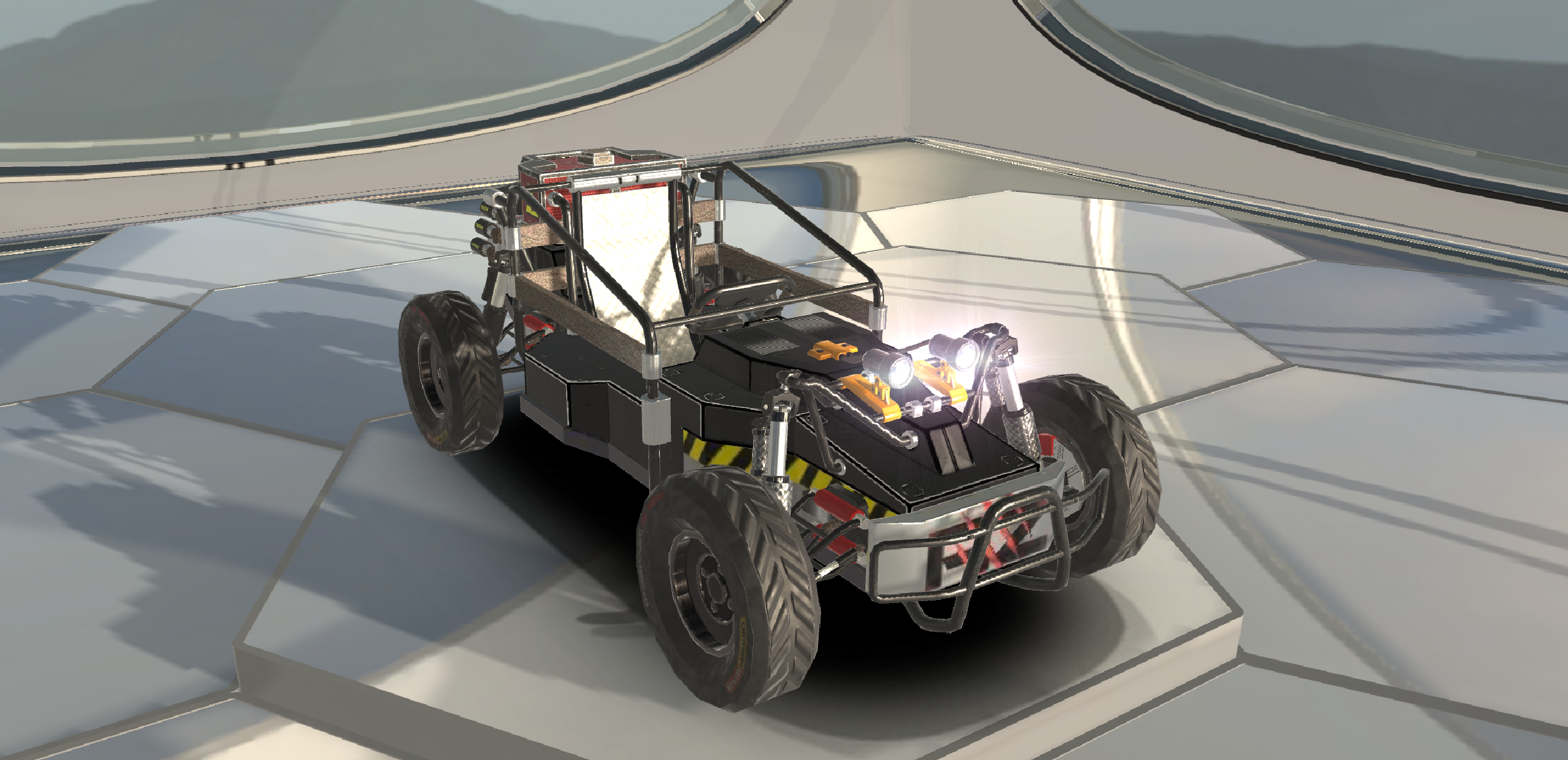 Buggy-B 2022 Lowpoly Offroad Car 3D Model…
