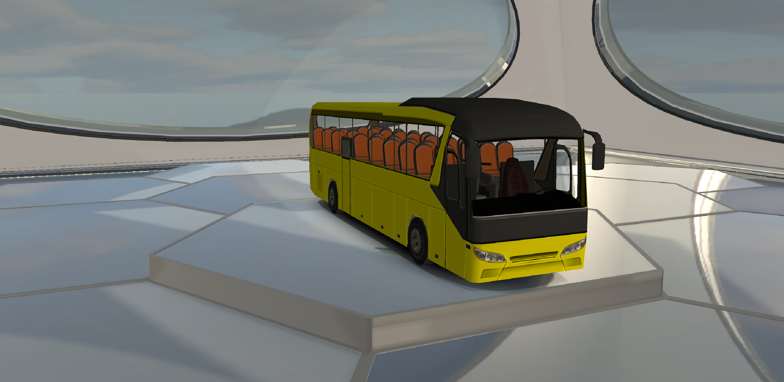 Oto Bus 5 2022 Lowpoly BUS Car 3D Model…