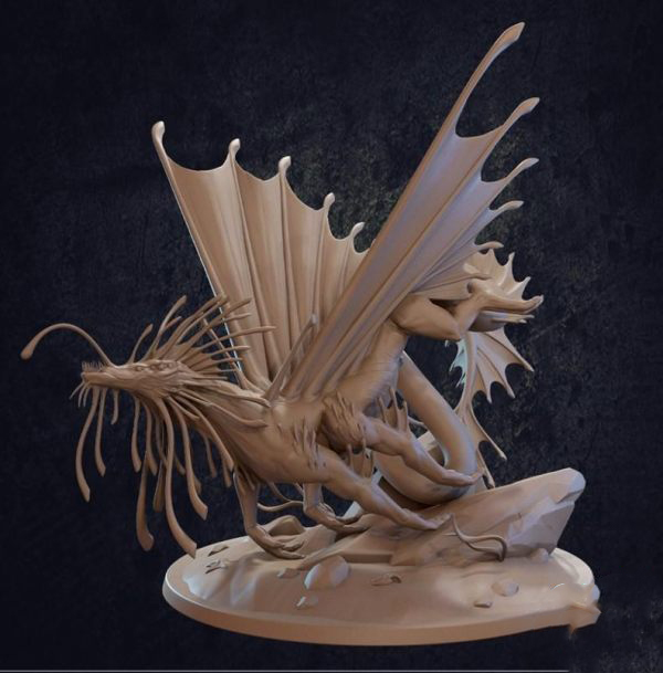 Dragon Trappers Lodge – The Abyssal Maw 3D Model STL File for CNC Router…