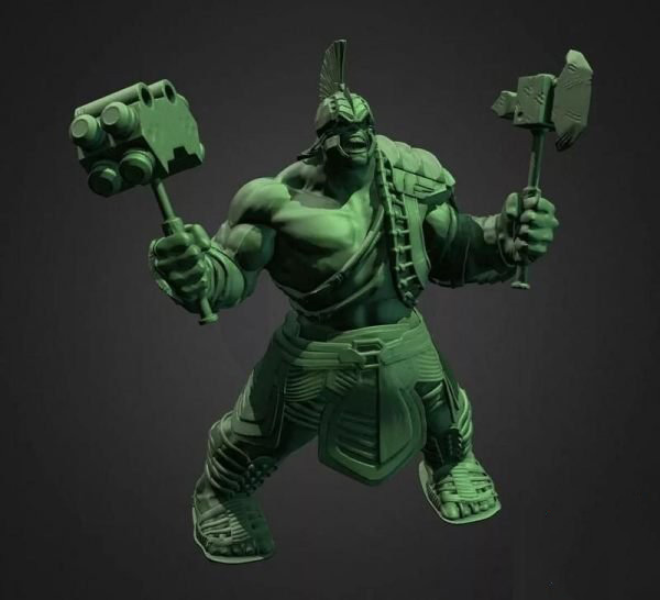 Hulk Ragnarok 3D Model STL File for CNC Router Laser & 3D Printer Easy…